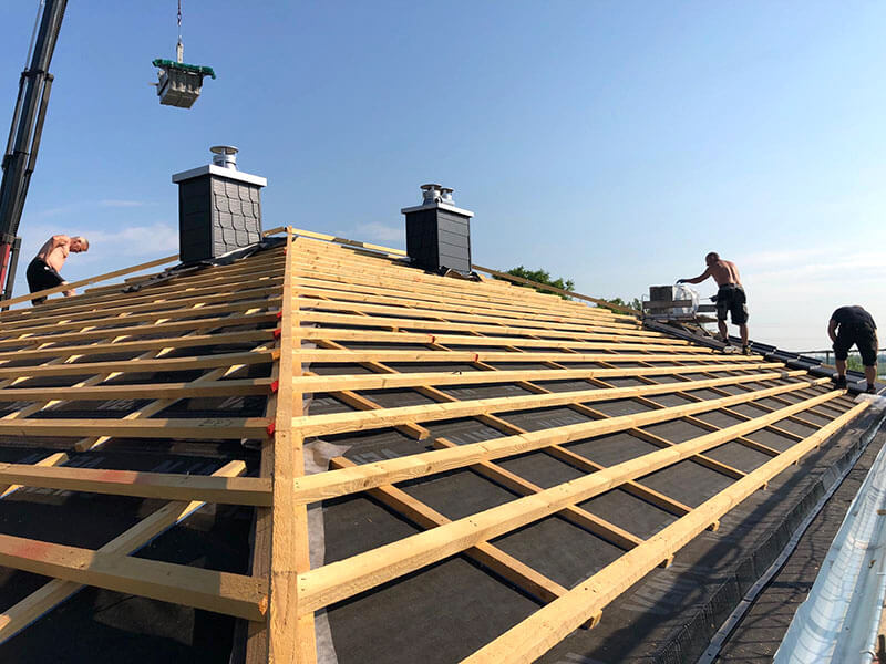 Leistungsbereich Dachbau der Bricon Hoch- und Tiefbau GmbH Leistungsbereich Dachbau der Bricon Hoch- und Tiefbau GmbH